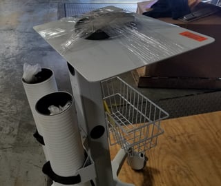 custom medical cart testing