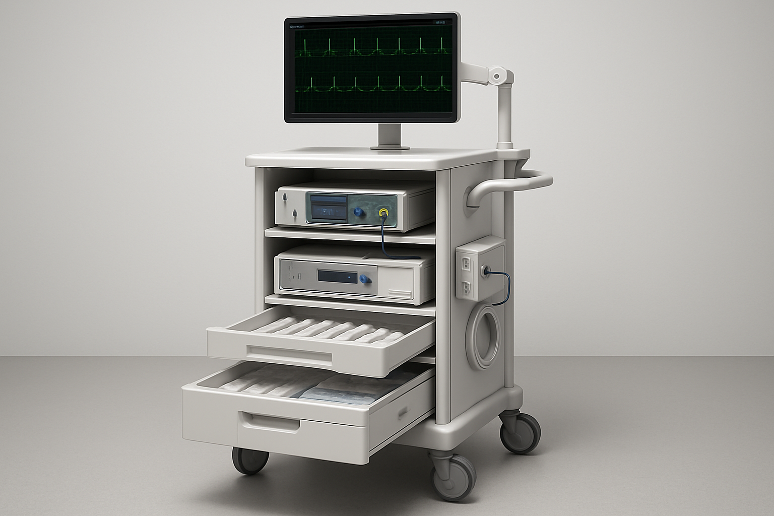 ablation device medical cart