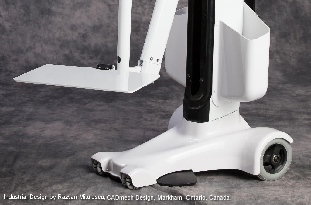 custom medical cart caster