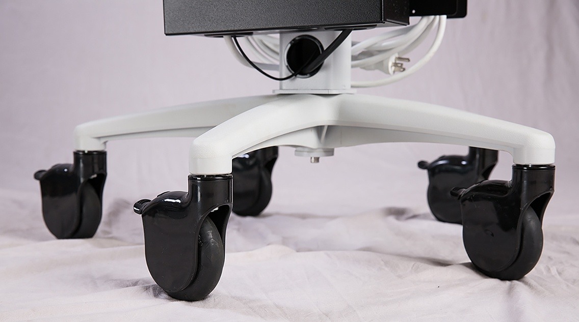 custom medical cart casters