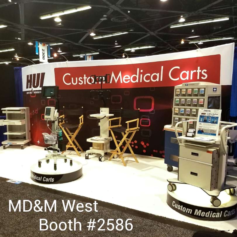 Trade show booth #2586 at MD&M West