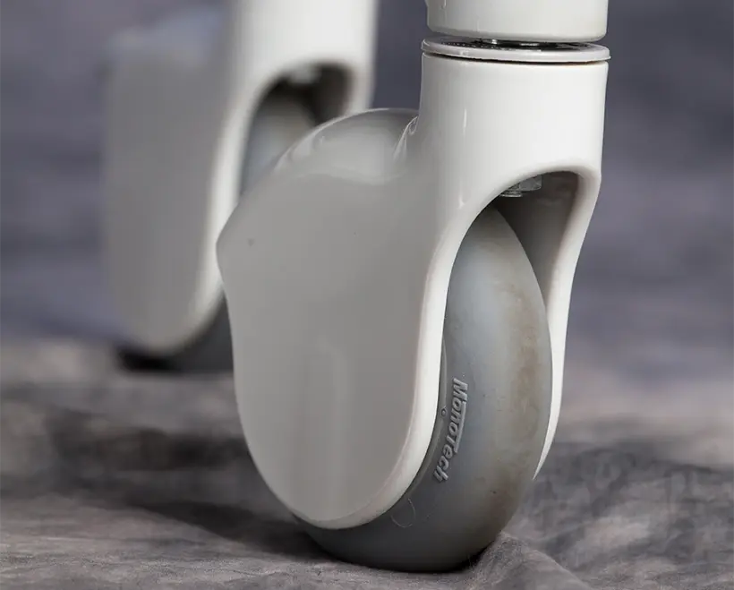 custom medical cart caster